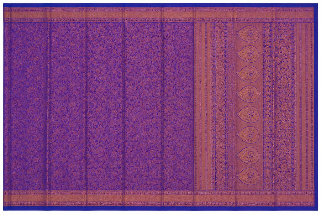 Royal Purple  Silk Saree