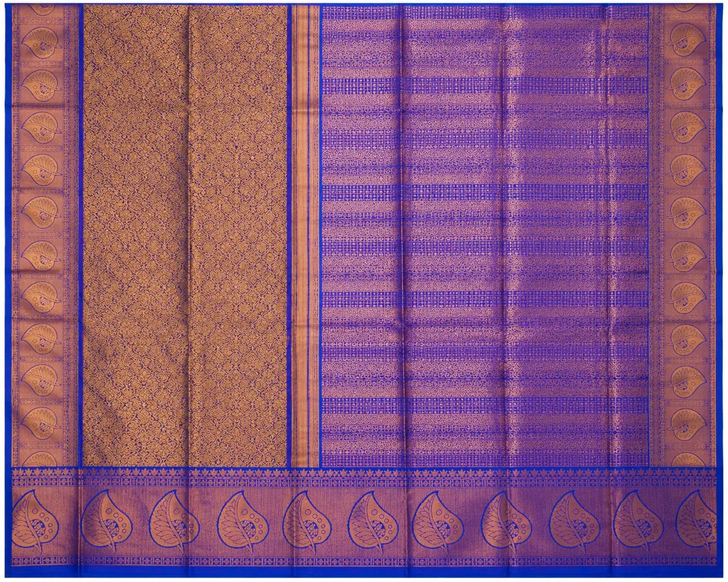 Royal Purple  Silk Saree