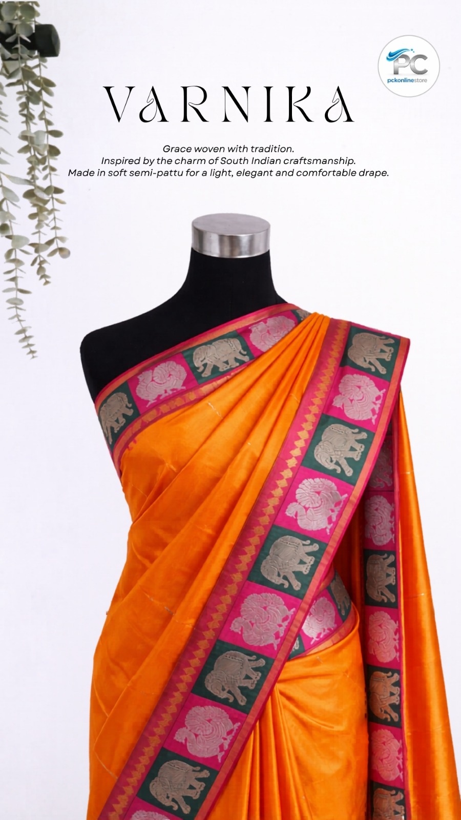 Banarase silk saree - Image 3