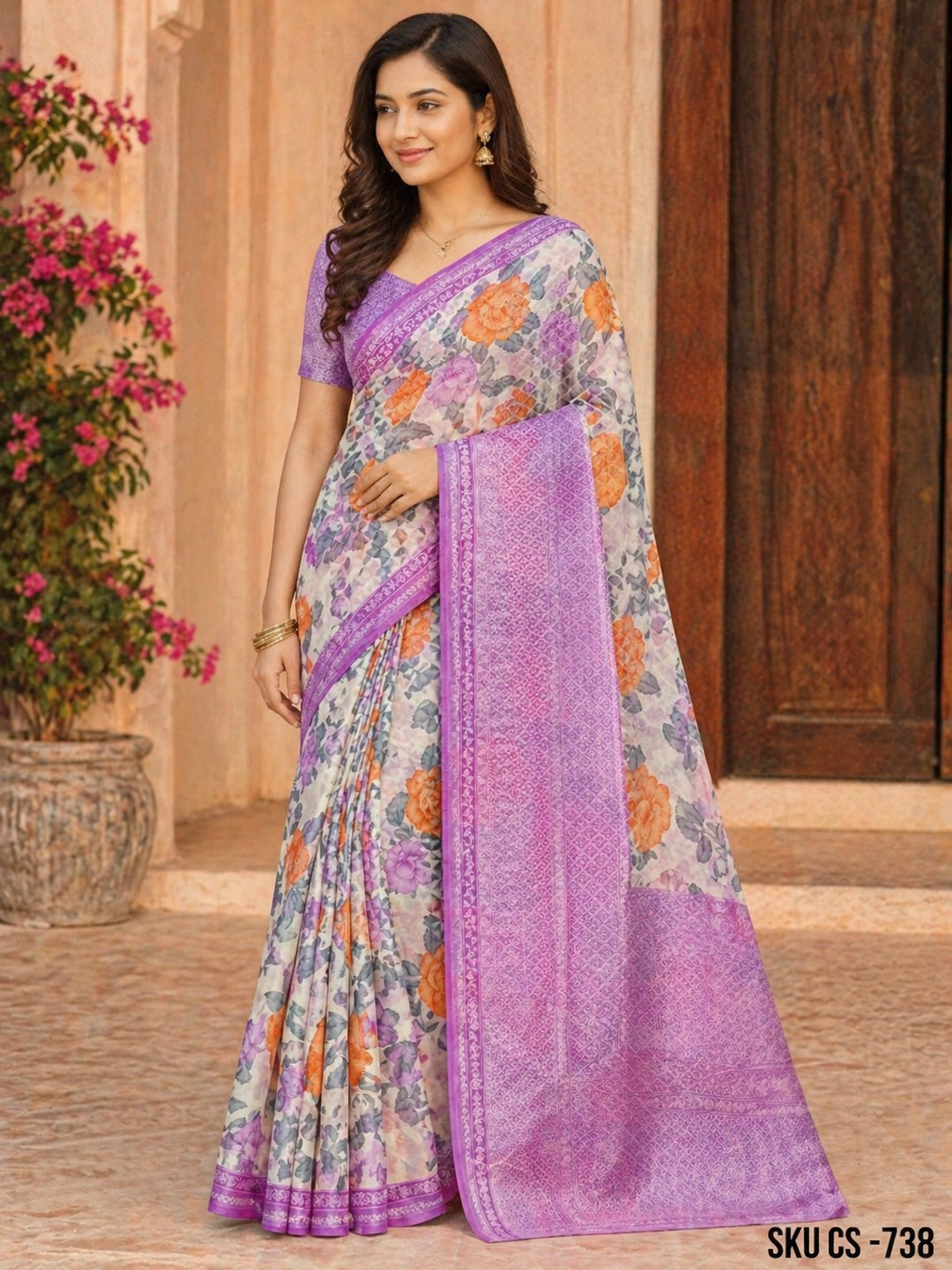 Cotton Saree