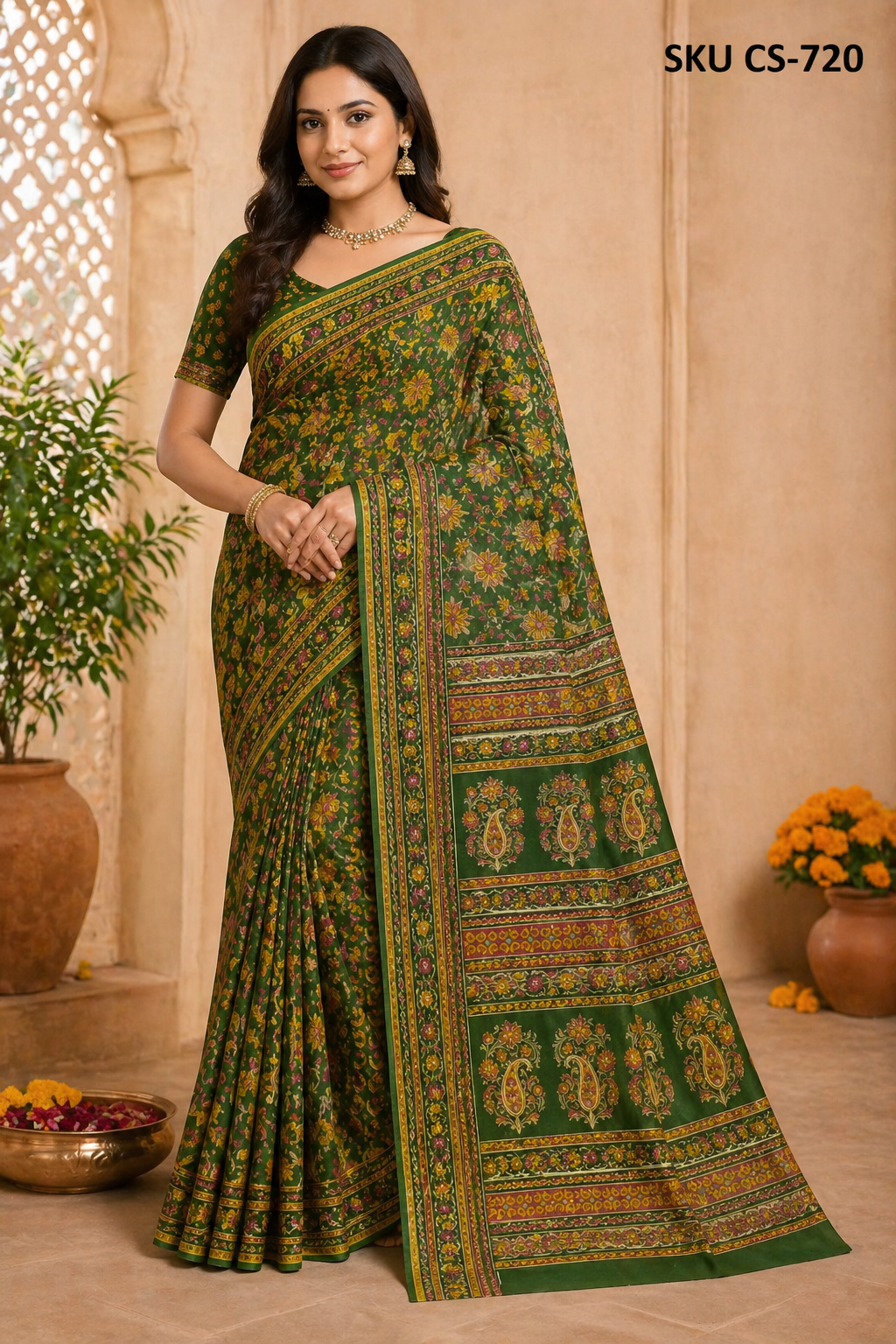 Cotton Saree